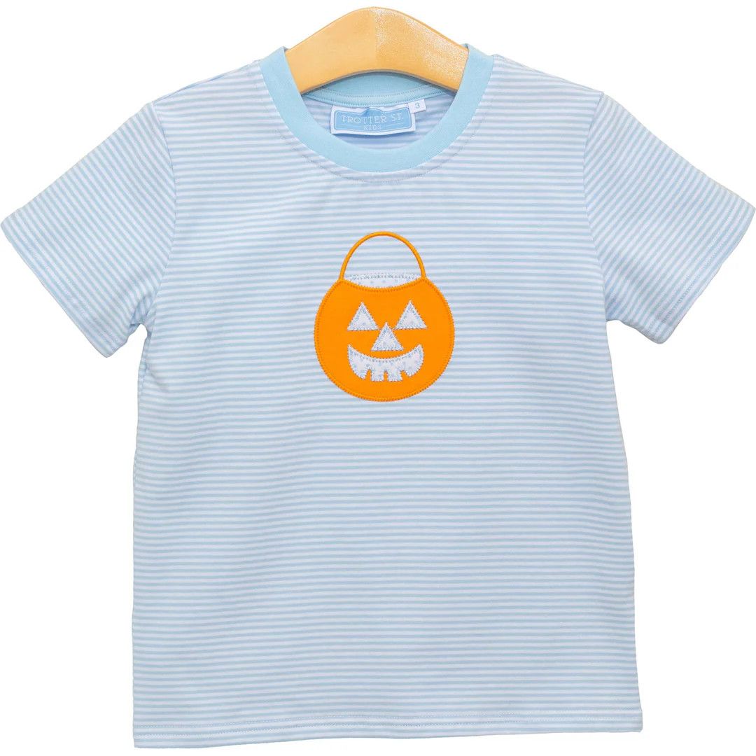 Jack O&#39;Lantern Shirt - Blue Stripe