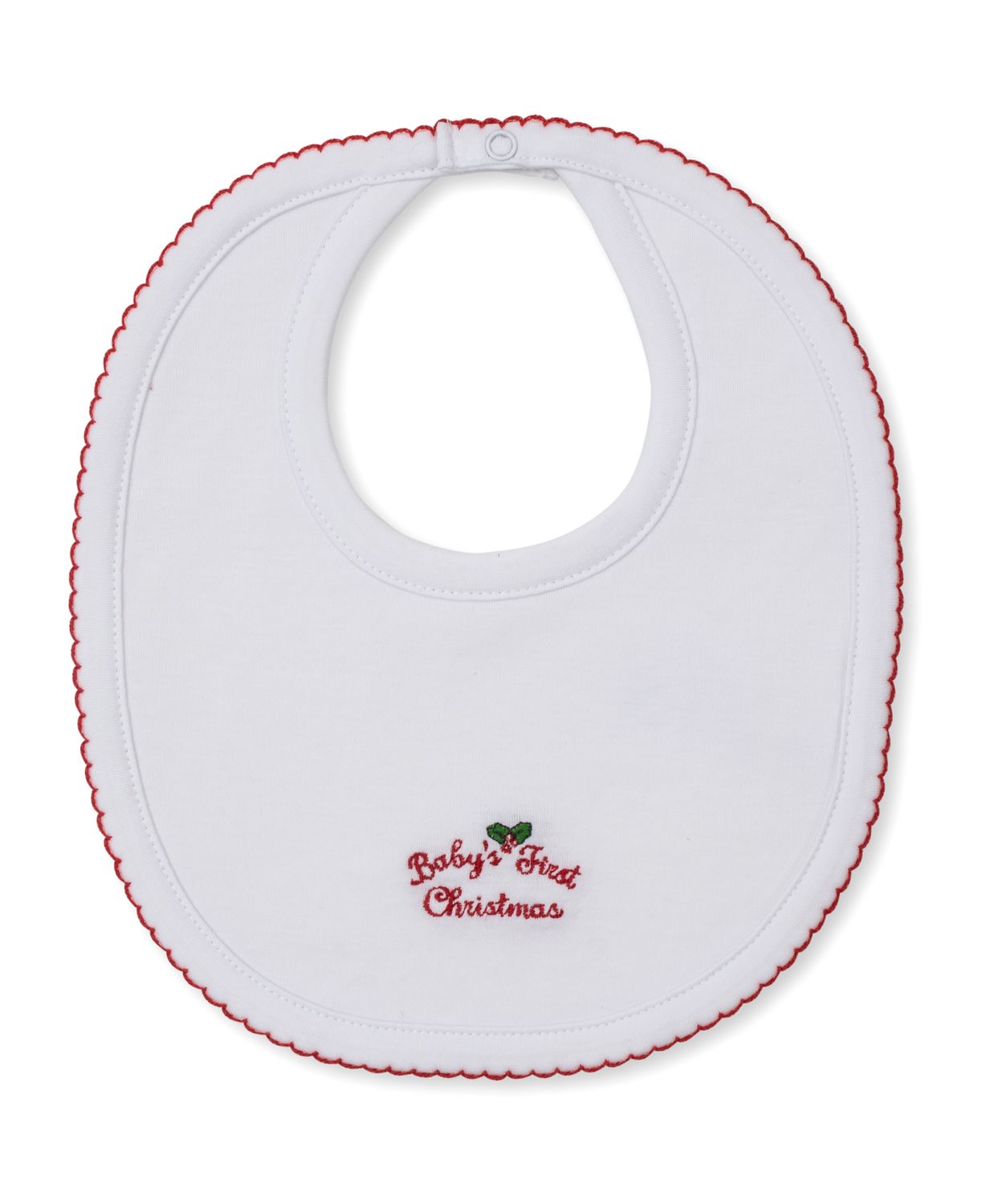 Baby&#39;s First Christmas Bib