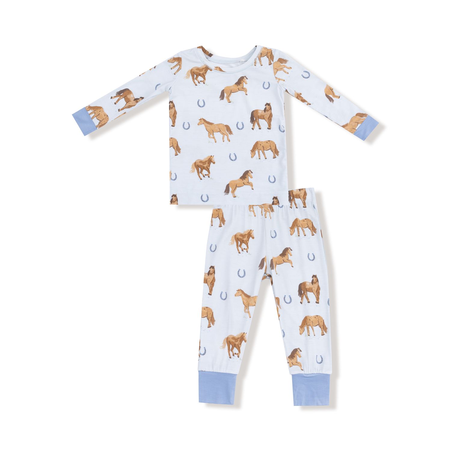 Blue Horses L/S Loungewear Set
