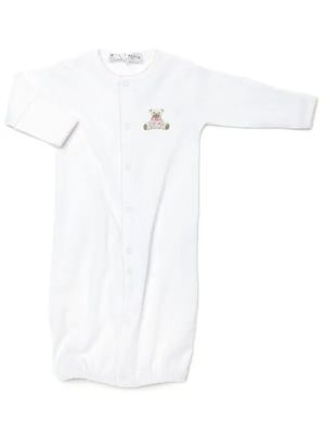 Pink Teddy Bear Pima Conv Gown 