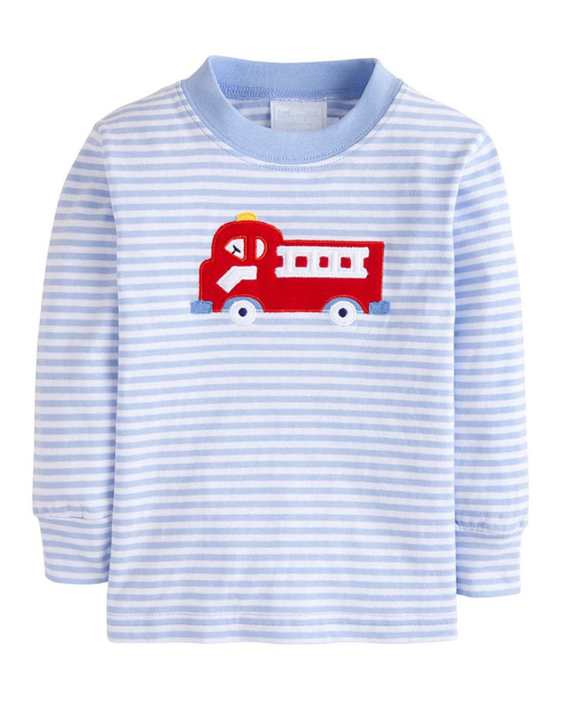 Applique T-Shirt, Fire Truck