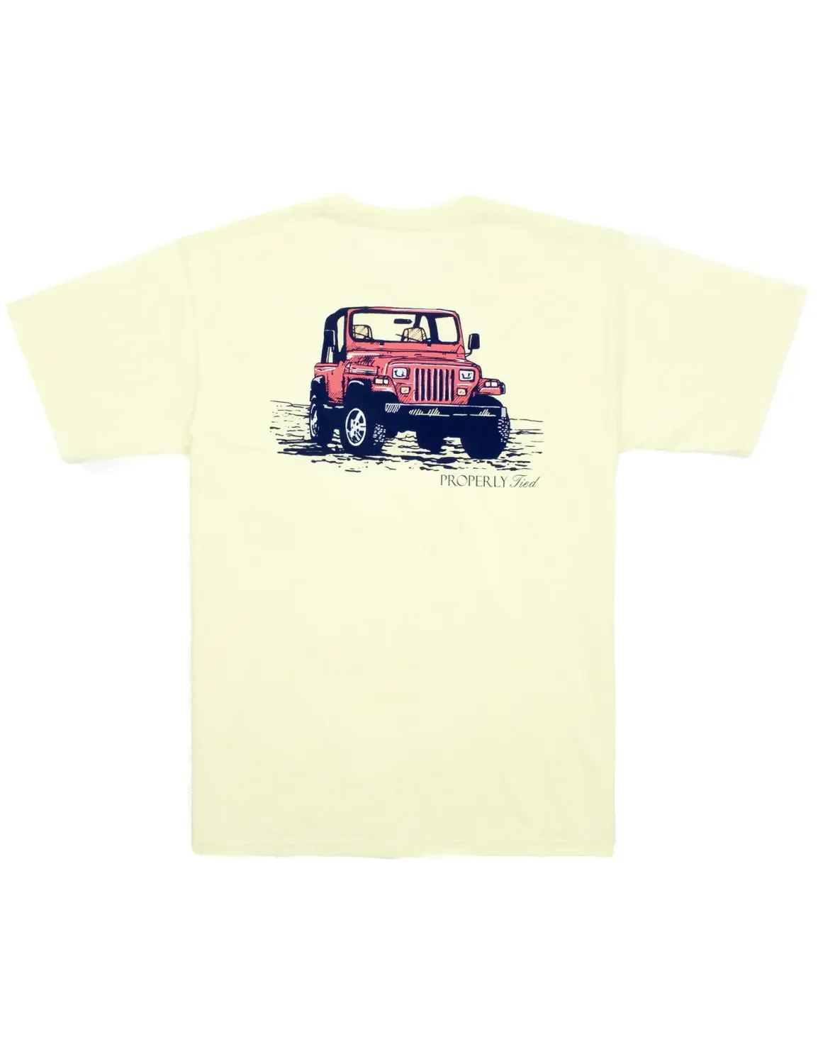 Offroad SS Tee Light Yellow