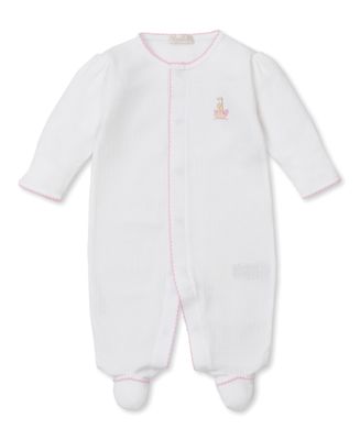 Premier Noah&#39;s Ark Pink Emb Footie