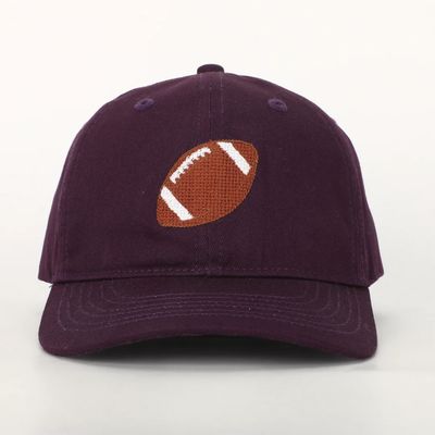 Purple Football Hat