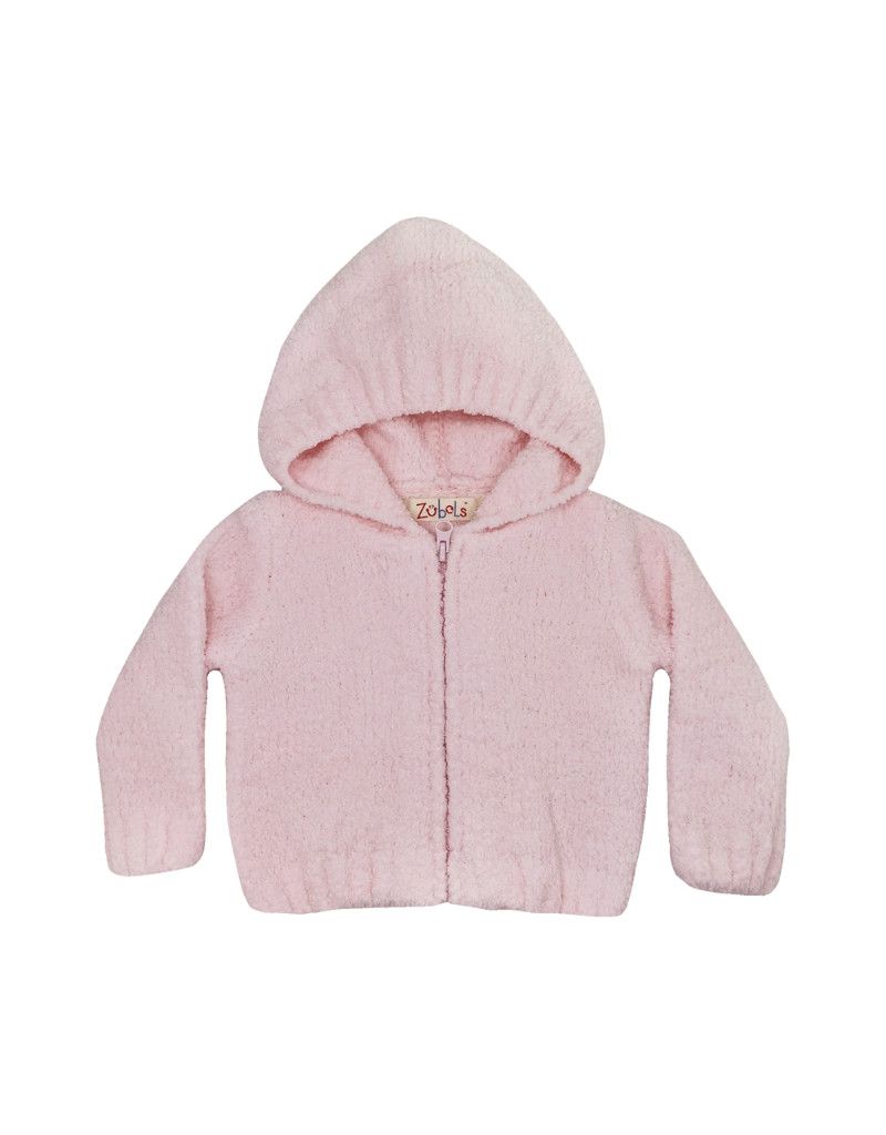 Pink Chenille Hoodie
