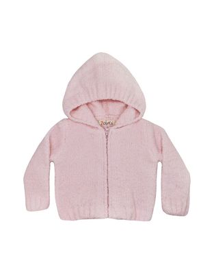 Pink Chenille Hoodie
