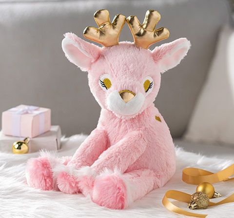 Pink Artic Glamour Reindeer