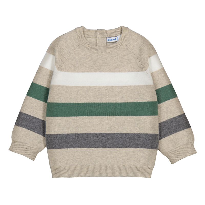 Block Jumper, Stripe, Chai