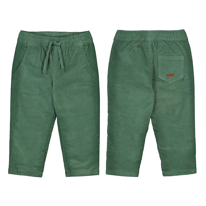Micro Cord Lined Trousers, Fir