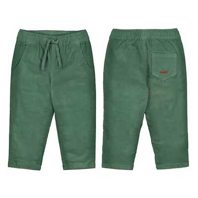 Micro Cord Lined Trousers, Fir