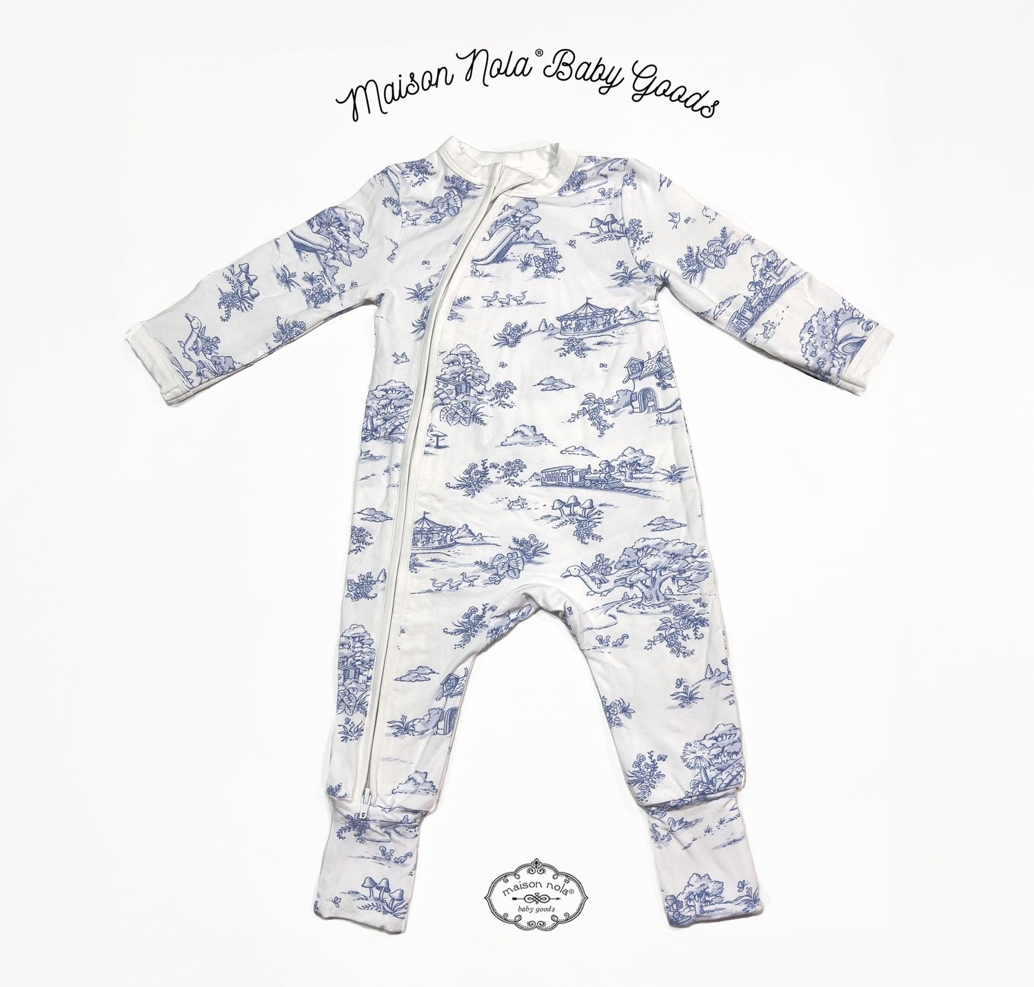 Storyland Footie, Blue