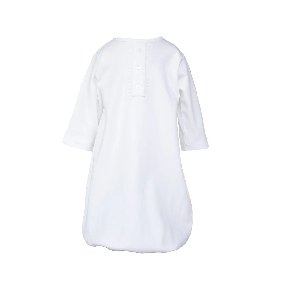 Layette Gown, White