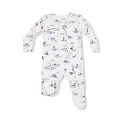 Migrating Mallard- 2 Way Zipper Footie