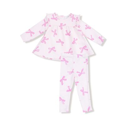 French Terry Pretty Bows Set