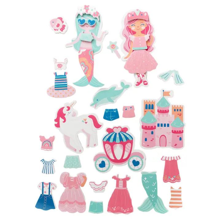 Dress up Bath Toy, Mermaids