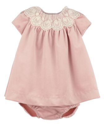 Deluxe Velvet Float Dress, Rose