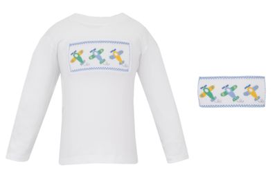 White Knit Shirt, Airplanes