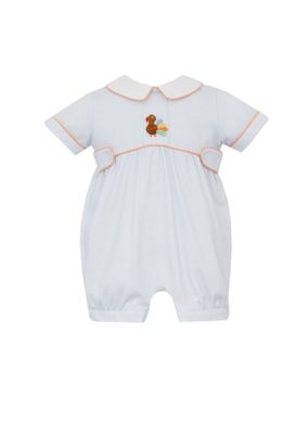 Blue Stripe Knit Romper, Turkey