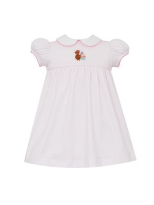 Light Pink Stripe Knit Dress, Turkey