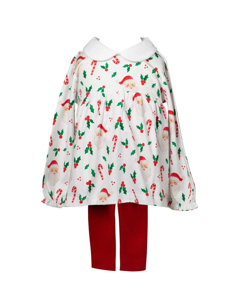 St. Nick Pima Legging Tunic Set
