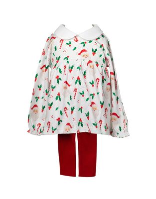St. Nick Pima Legging Tunic Set