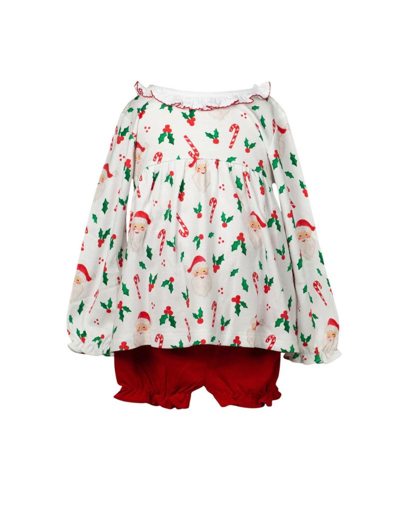 St. Nick Pima Bloomer Set