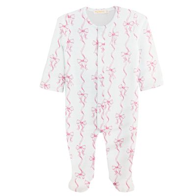 Coquette Bow, Zipper Footie