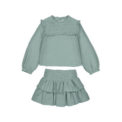 Skirt Set, Sage
