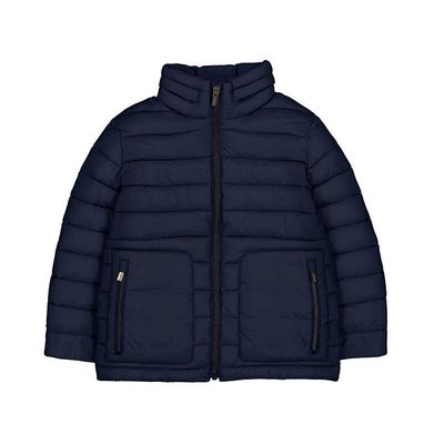 Light Padded Coat, Navy