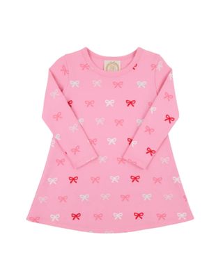 Polly Play Dress LS, Bitty Bows