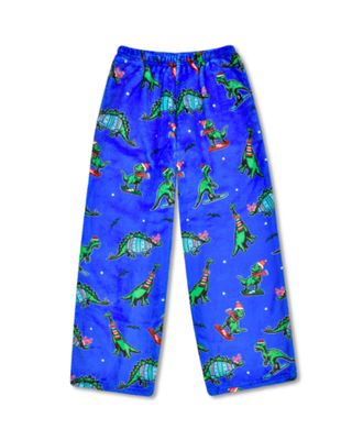 Holiday Dino Plush Pants
