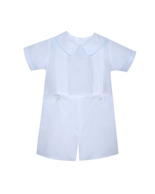 Keaton Button On Suit, White