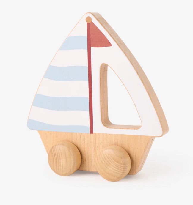 Wooden Toy Boat