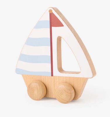 Wooden Toy Boat