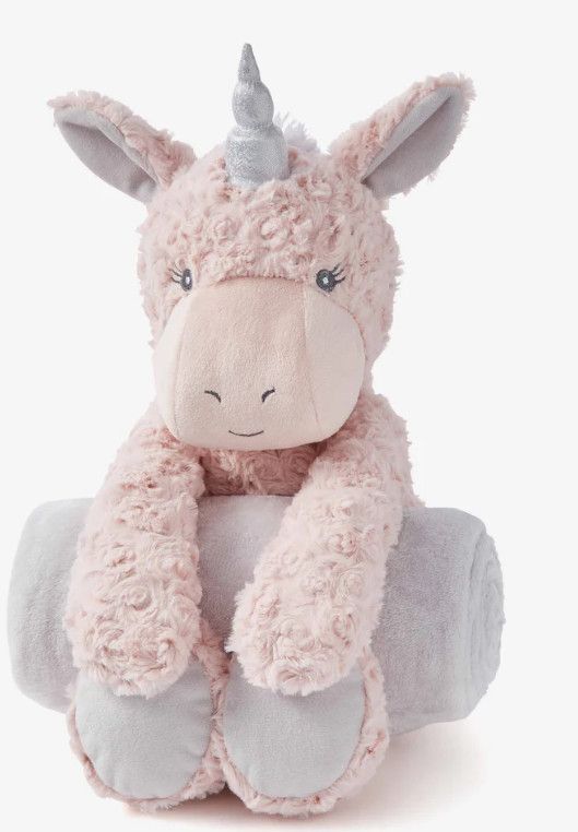 Swirl Unicorn Bedtime Huggie Plush Toy