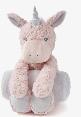 Swirl Unicorn Bedtime Huggie Plush Toy