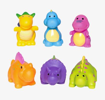 Squirties Bath Party Toys  Dinosaur
