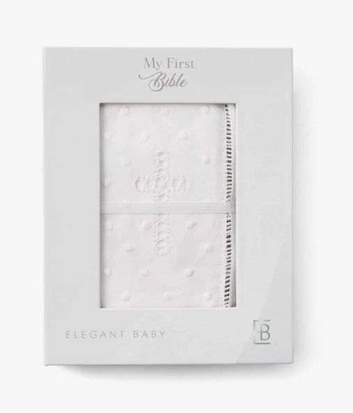 Heirloom Baby Bible white
