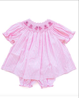 Pink Ghosts Annabelle Bloomer Set
