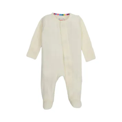 Love Lines Tofu Pointelle Footie