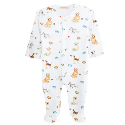 Best Friends Printed Footie 6-9M