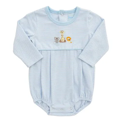 Blue Stripe Safari Bubble