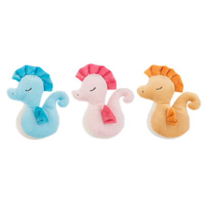 5&quot; Blue Seahorse Squeaker