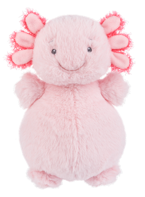 8&quot; Pink Bubbles Axolotl