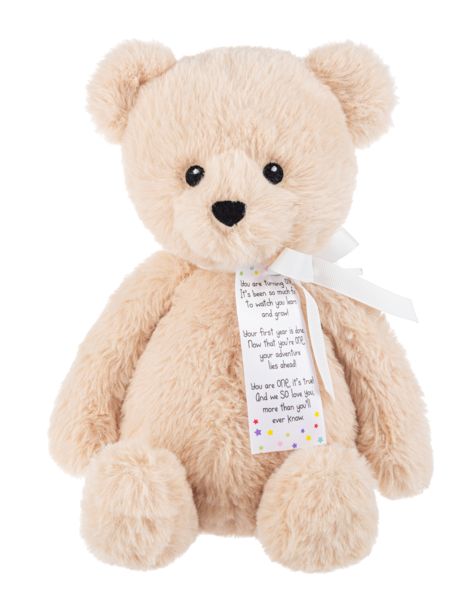 One Fun Bear With Poem Ribbon 12&quot;