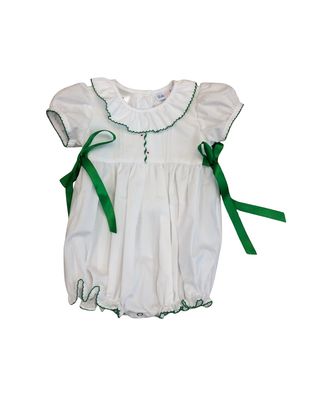 Nia Ruffle Bubble, Green Accents