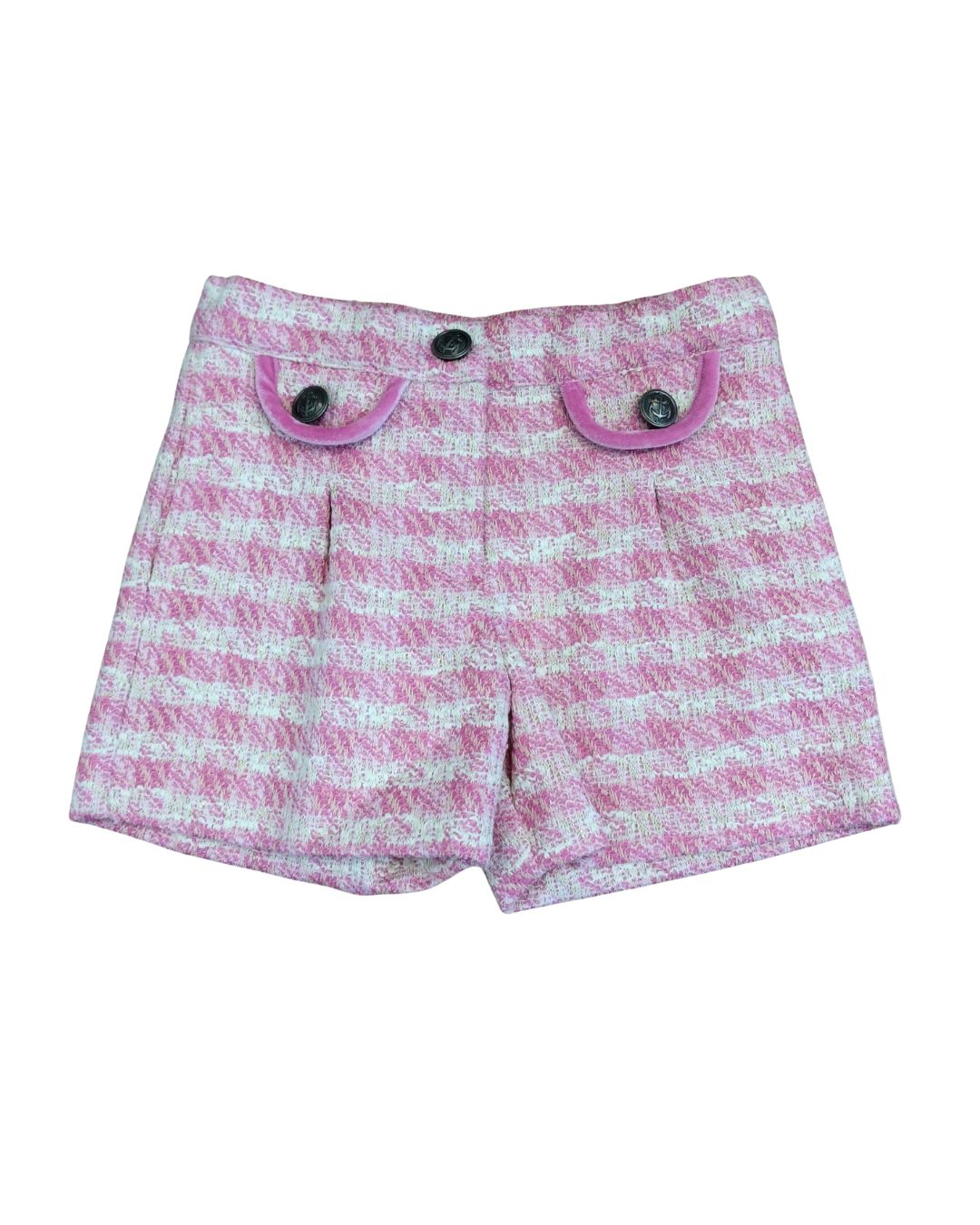 Pink Tweed Shortie