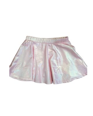 Zoe Metallic Pink Skirt