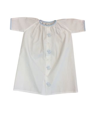 LS DaygownElephant, white with Blue