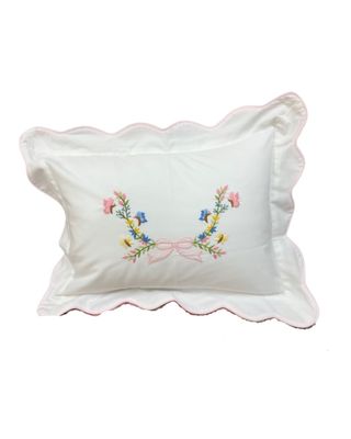 Bow, Flowers, Butterfly Pillow 12x16